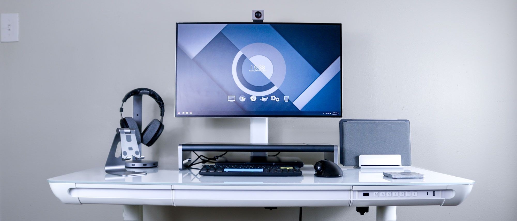 Planning a Laptop Desk Around a Glass Work Surface