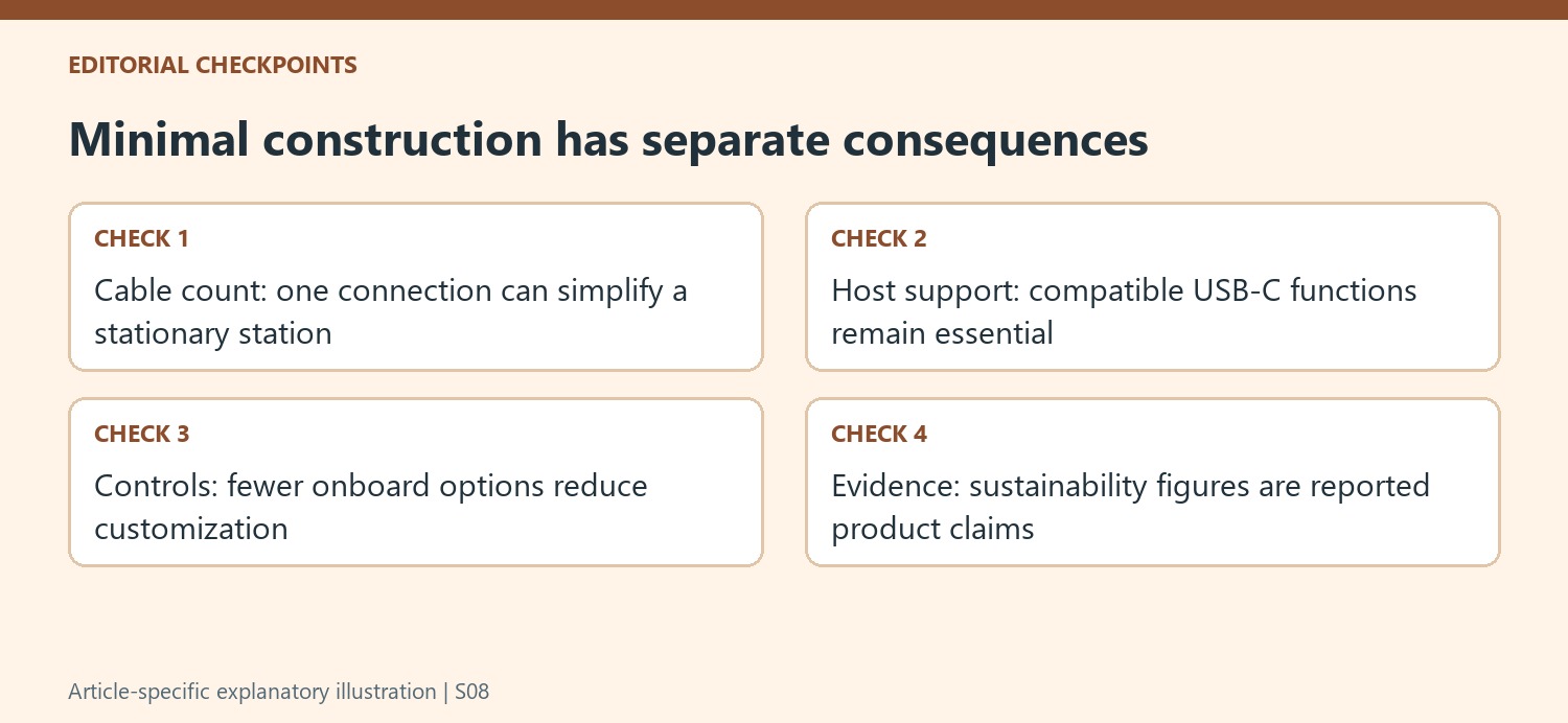 Minimal construction has separate consequences