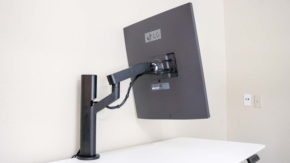 Choosing an Arm for a More Adjustable Screen Height