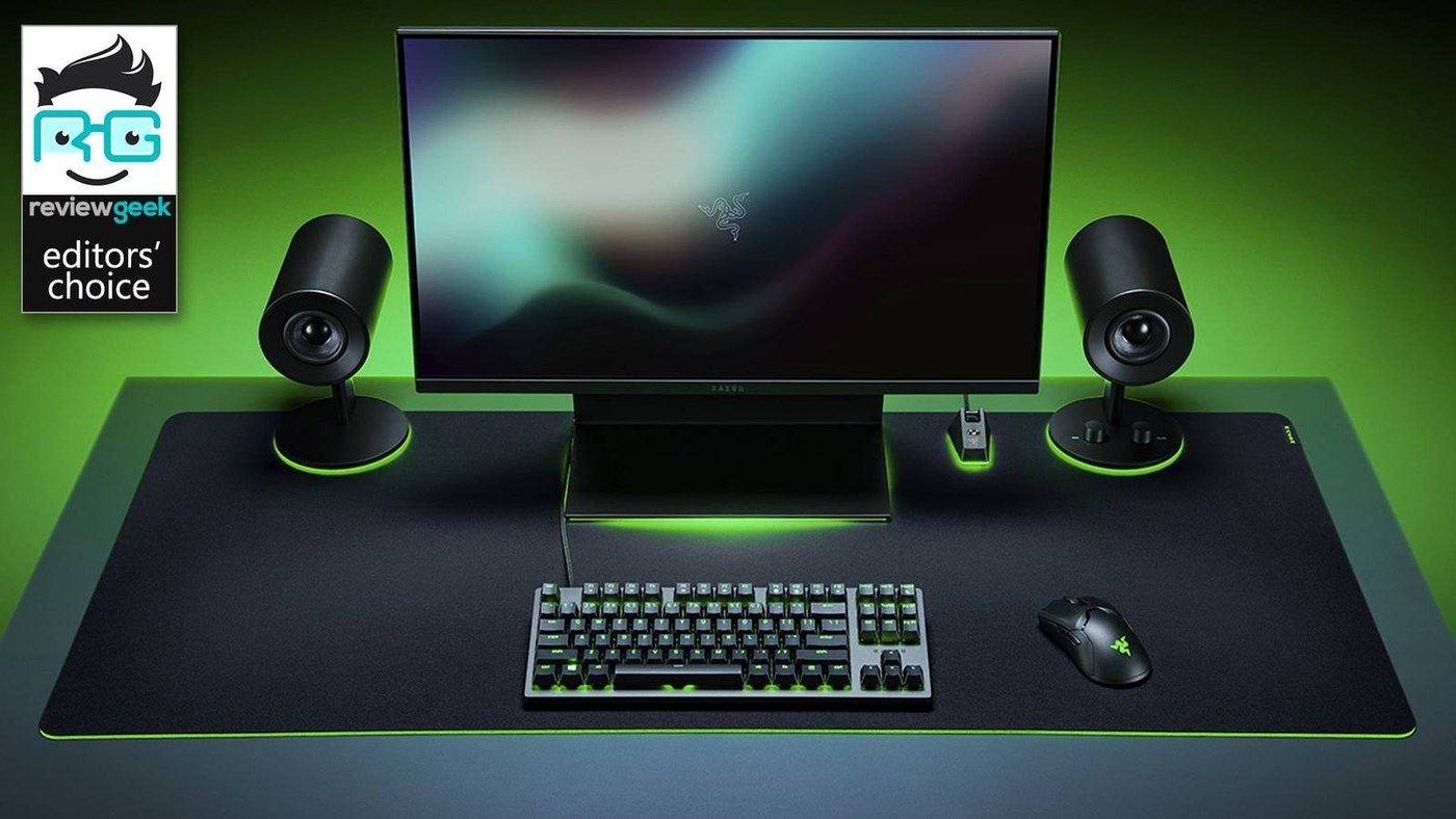 Check an Oversized Desk Mat With a Cardboard Template
