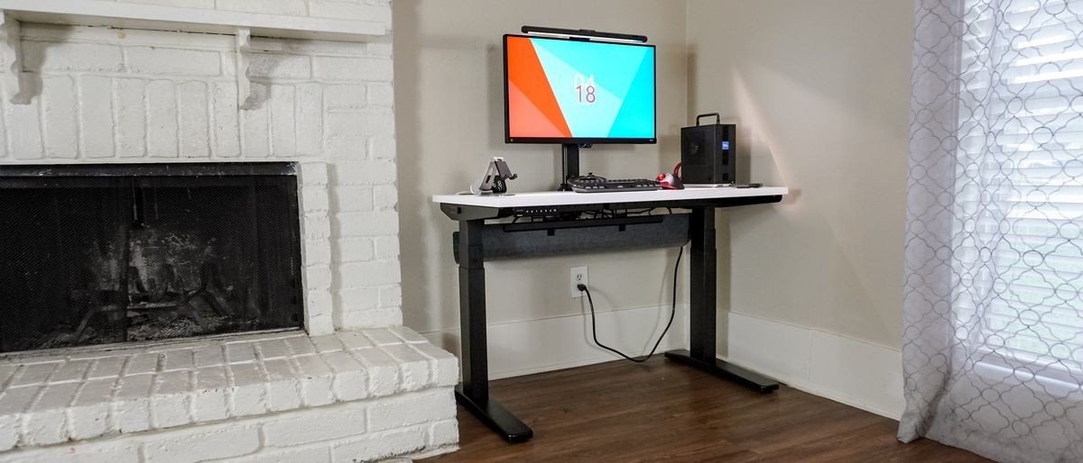 Move the Cable Tray Around the Monitor Mount