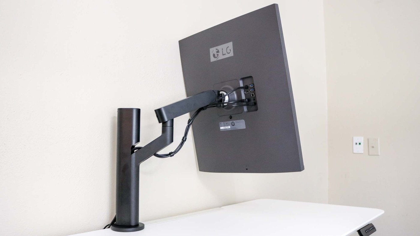 Choosing an Arm for a More Adjustable Screen Height