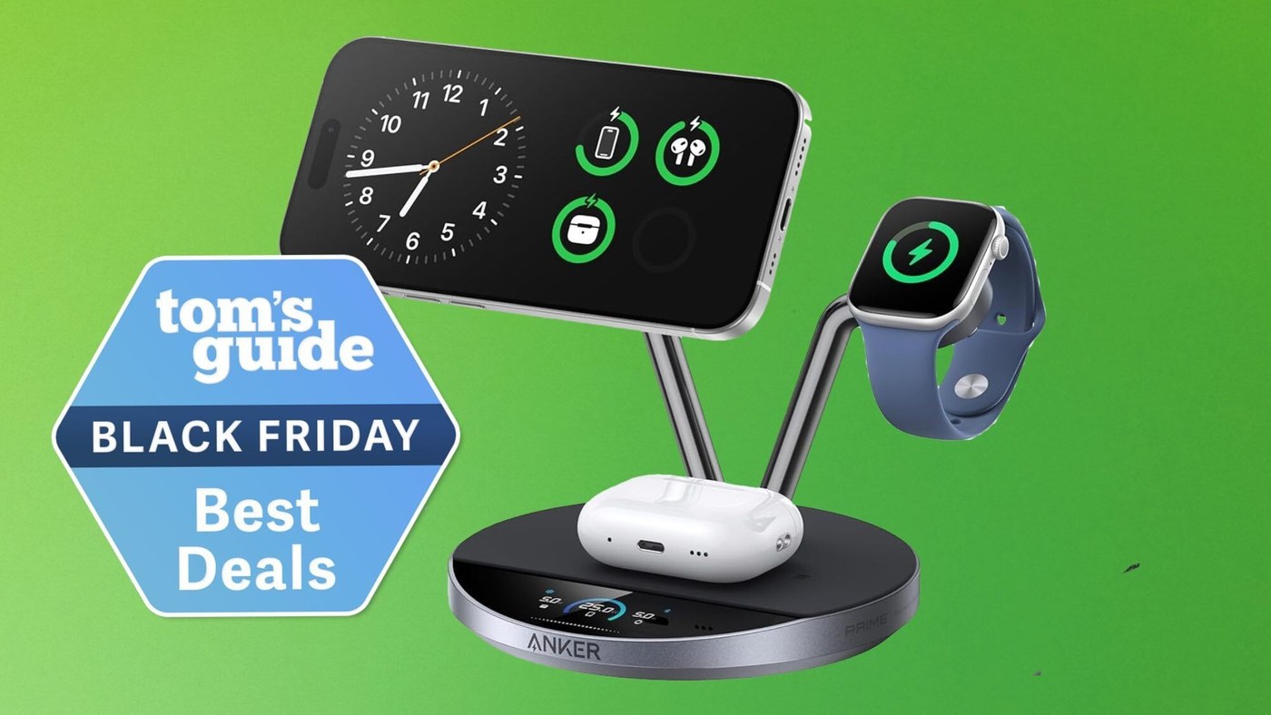 Anker's Prime Charging Stand Groups Three Devices at One Power Lead