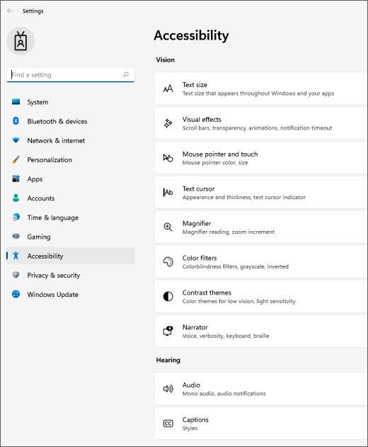 Adjust Windows Input Accessibility Around Your Hands and Eyes