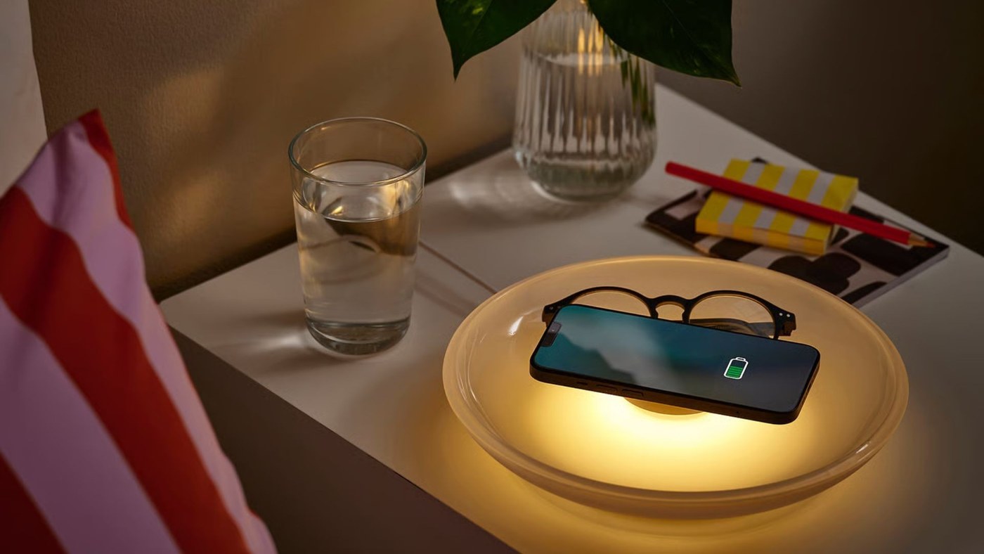 IKEA's Wireless Range Offers Different Ways to Park the Power Lead