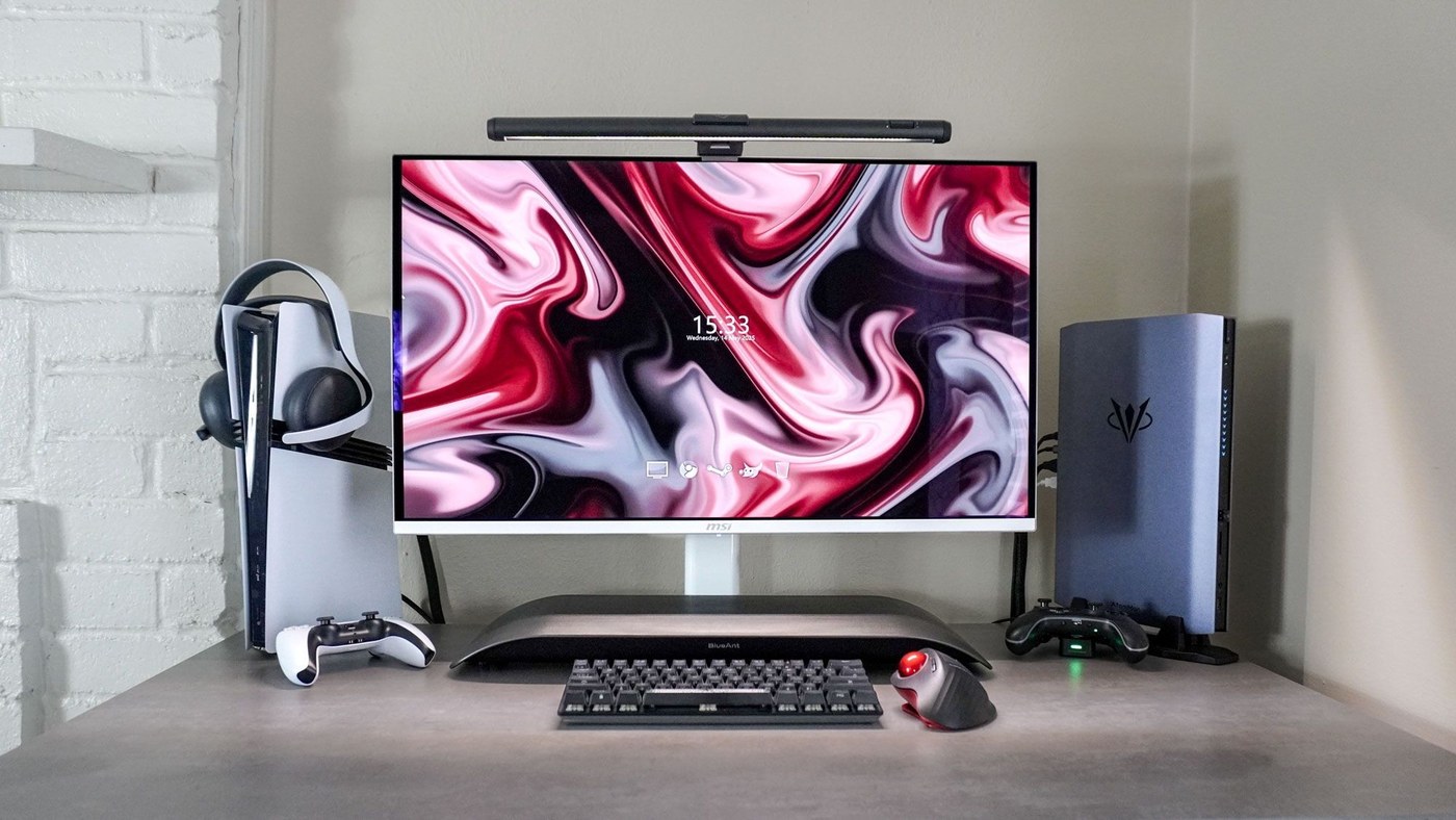 An Under-Monitor Soundbar Can Replace Separate Speakers