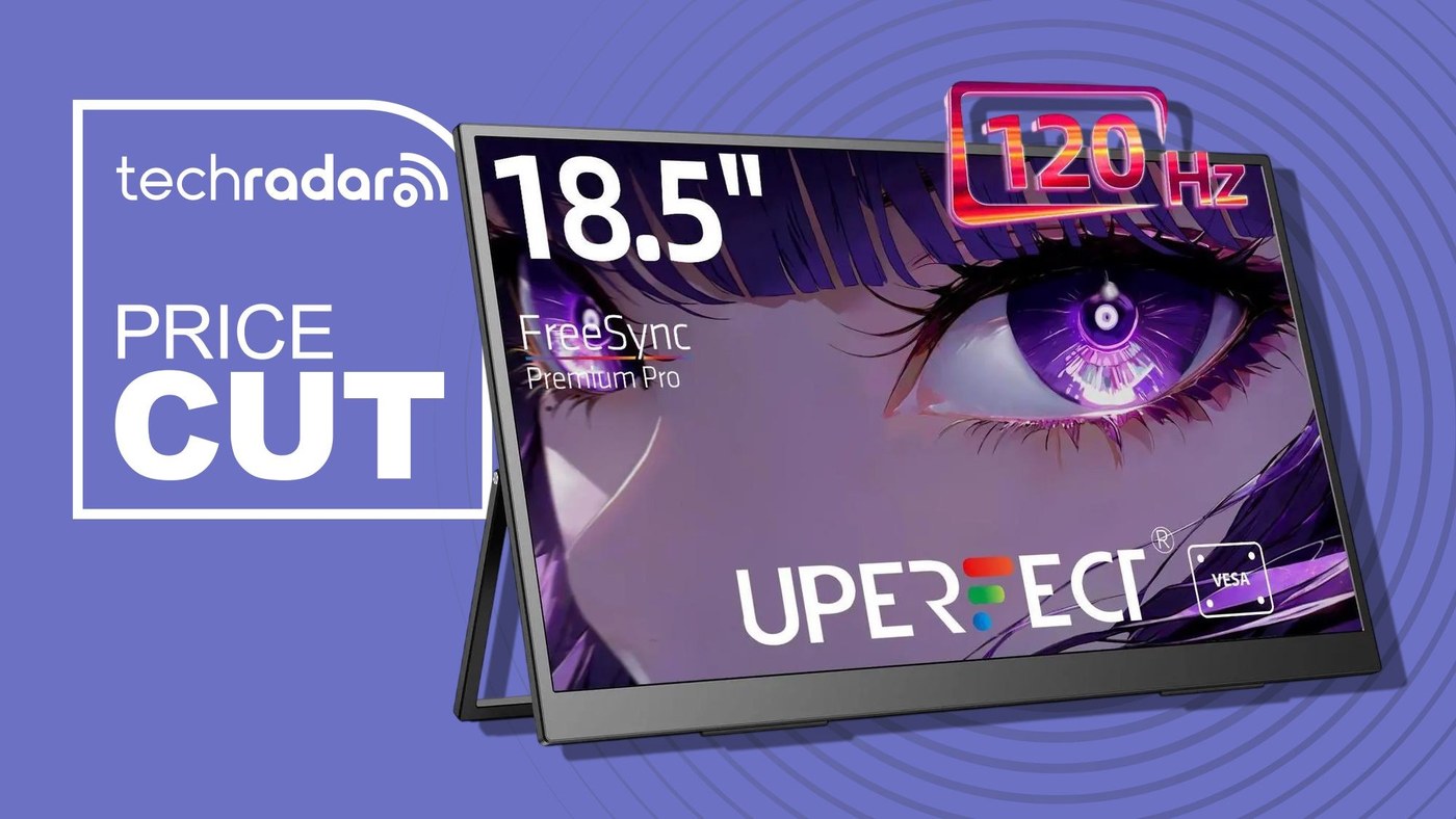 UPerfect's Eighteen-Inch Portable Offers Kickstand or VESA Support