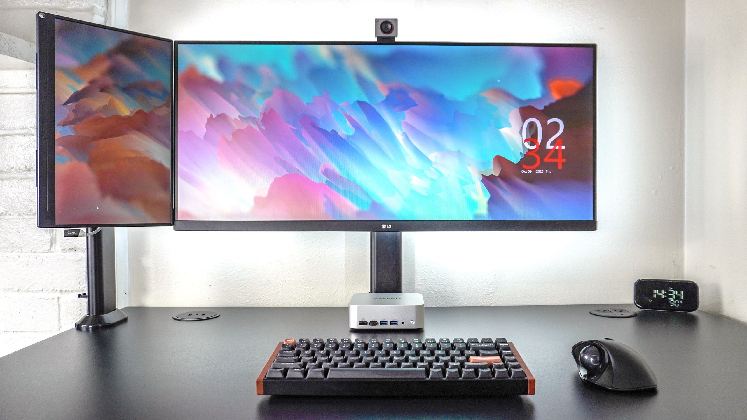 A Small Portrait Companion Can Match an Ultrawide's Height