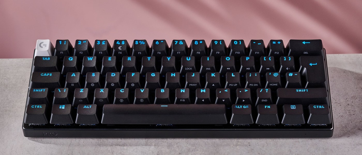 Logitech Pro X 60 Keeps a Volume Wheel Beside a Small Layout